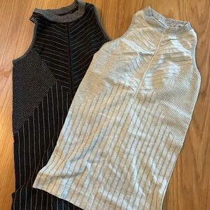 Athleta Light Gray Knit Top